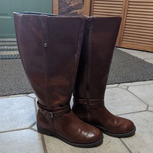 Brown American Eagle knee high boots